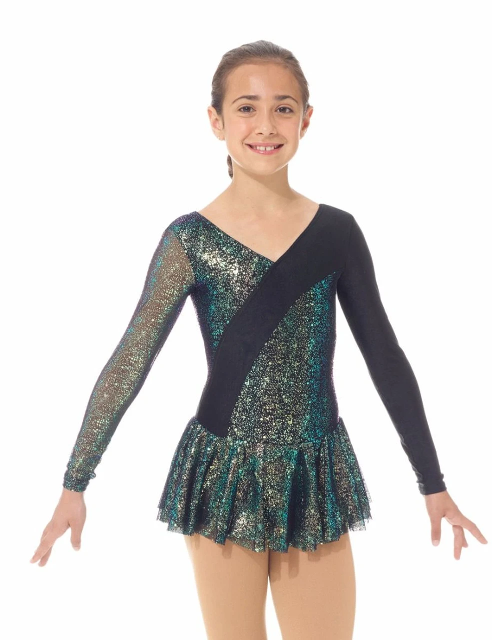 Mondor Sparkly Dress-Style 667 - Image 2