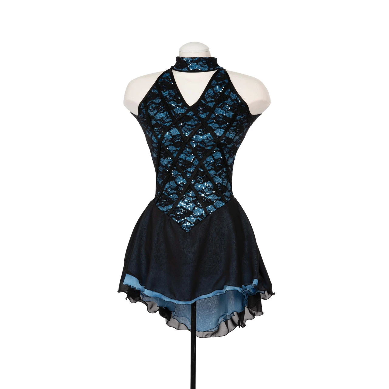 Jerrys 640 Sequin Couture Dress: Blue