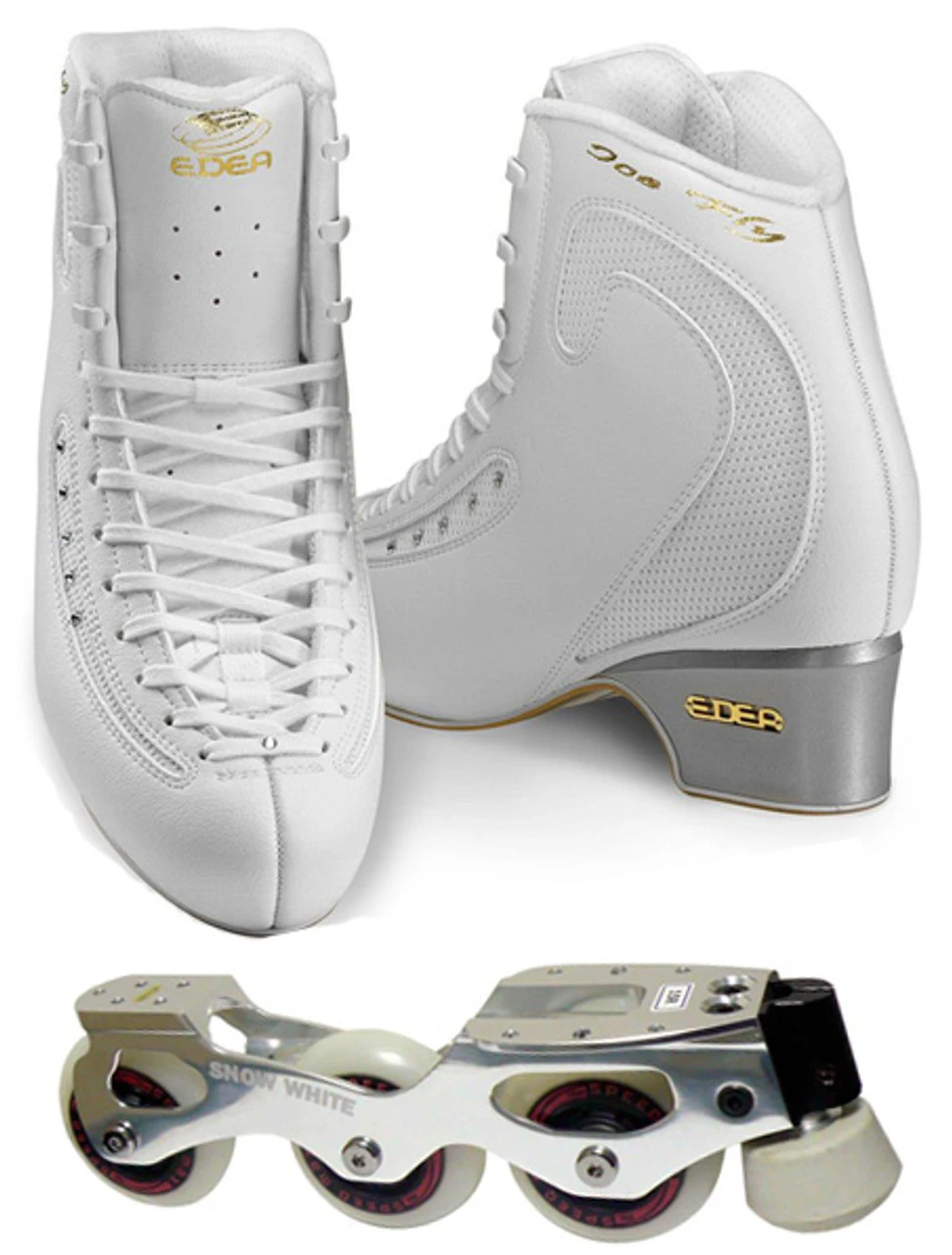 Edea Snow White Skate Package Sizes 225, 230, 265,270,275,280 - Image 2